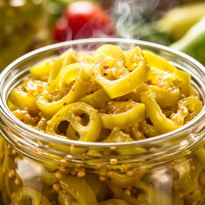 Image of Sweet Pickled Banana Peppers