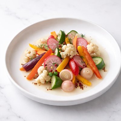 Image of Sweet Pickled Garden Vegetables