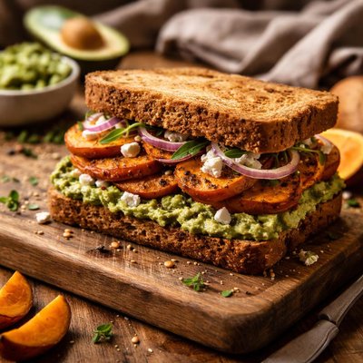 Image of Sweet Potato and Avocado Sandwich