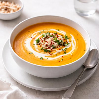 Image of Sweet Potato and Coconut Soup