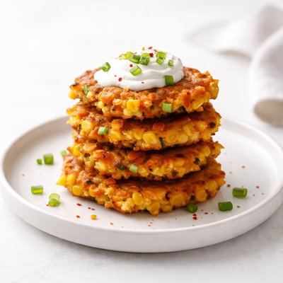 Image of Sweet Potato and Corn Fritters
