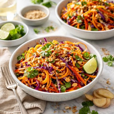 Image of Sweet Potato and Ginger Slaw Times 2