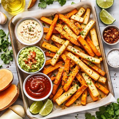 Image of Sweet Potato and Yuca Oven Fries