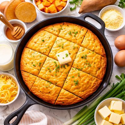 Image of Sweet Potato Buttermilk Cornbread