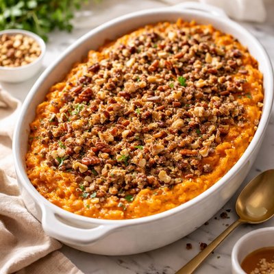 Image of Sweet Potato Casserole with Walnuts