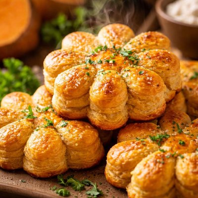 Image of Sweet Potato Daisy Biscuits
