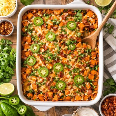 Image of Sweet Potato Jalapeno Casserole