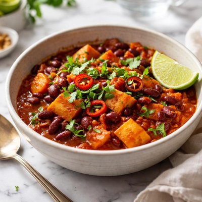 Image of Sweet Potato Stew with Red Beans