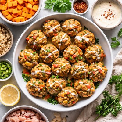 Image of Sweet Potato Turkey Meatballs