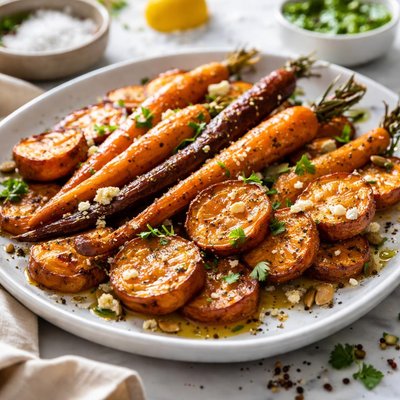 Image of Sweet Potatoes and Carrots