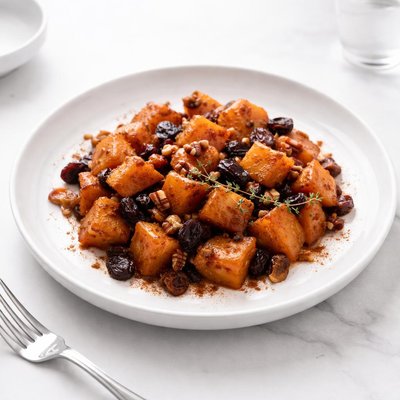 Image of Sweet Potatoes with Raisins and Cinnamon