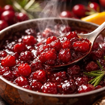 Image of Sweet Red Cabernet Cranberry Sauce