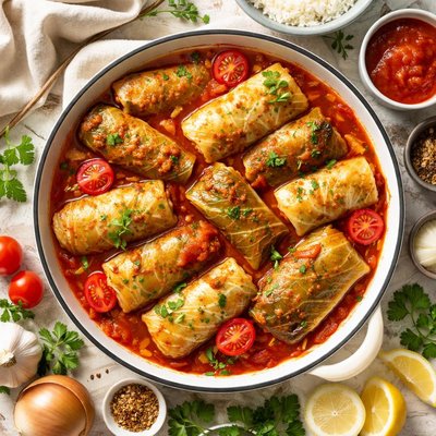 Image of Sweet Sour Cabbage Rolls