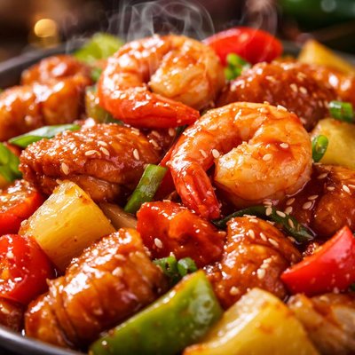 Image of Sweet Sour Chicken Shrimp