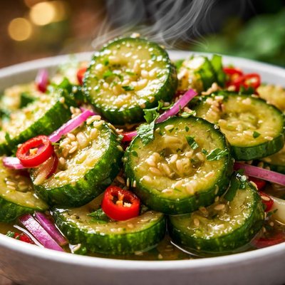Image of Sweet Sour Cucumber Salad
