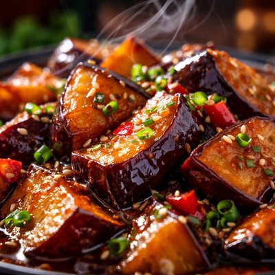 Image of Sweet Sour Eggplant