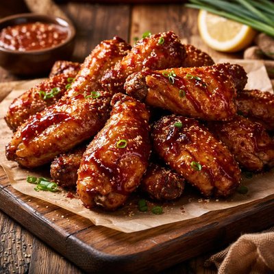 Image of Sweet Sour Glaze Chicken Wings