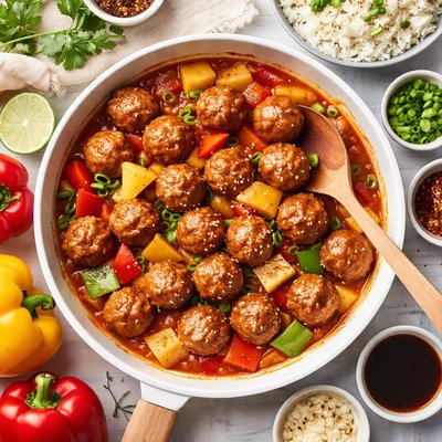Image of Sweet Sour Meatballs