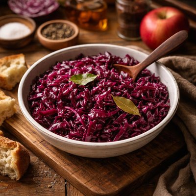 Image of Sweet Sour Red Cabbage German
