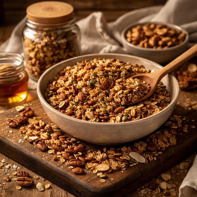 Image of Sweet Sugar Free Gluten Free Granola