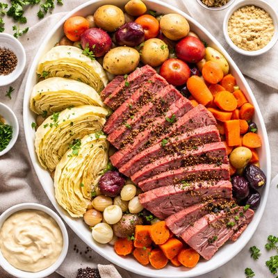 Image of Sweet Tasting Corned Beef and Cabbage