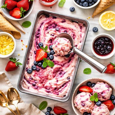 Image of Swirlberry Ice Cream