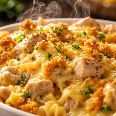 Image of Swiss and Chicken Casserole