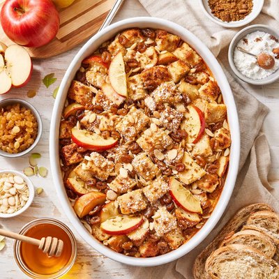 Image of Swiss Apple and Bread Dessert