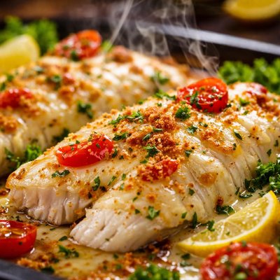 Image of Swiss Baked Fish Fillets