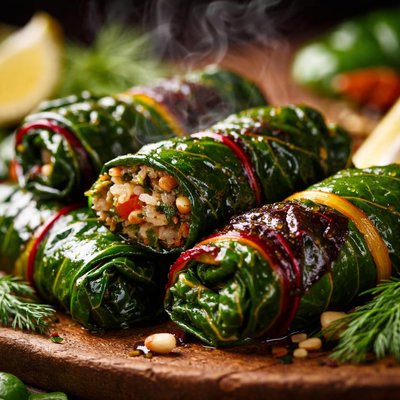 Image of Swiss Chard Dolmades