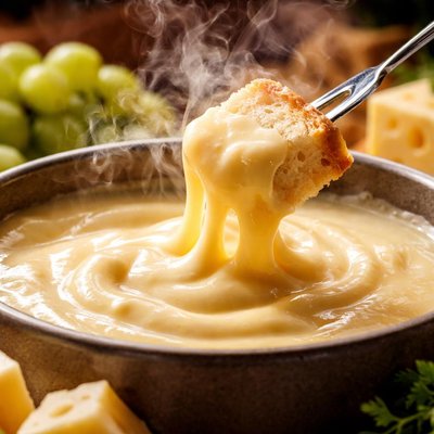 Image of Swiss Cheese Fondue