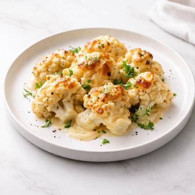 Image of Swiss Cheesy Cauliflower
