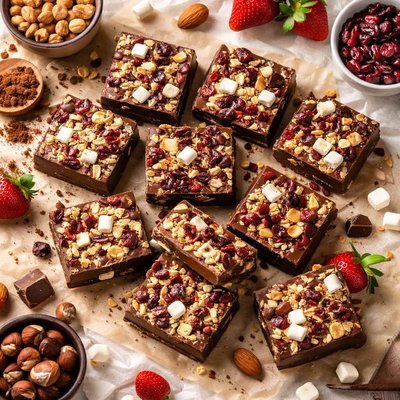 Image of Swiss Chocolate Squares