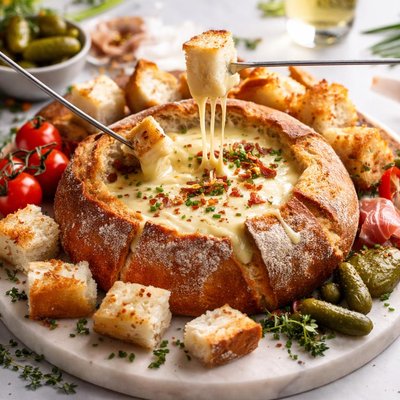 Image of Swiss Fondue Bread