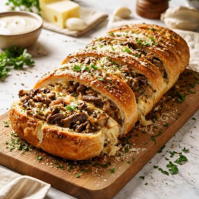 Image of Swiss Mushroom Loaf