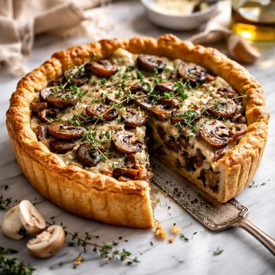 Image of Swiss Mushroom Pie