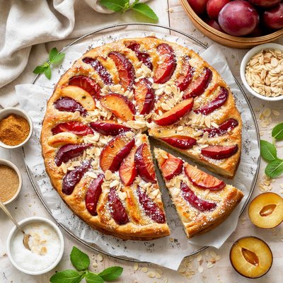 Image of Swiss Plum Kuchen