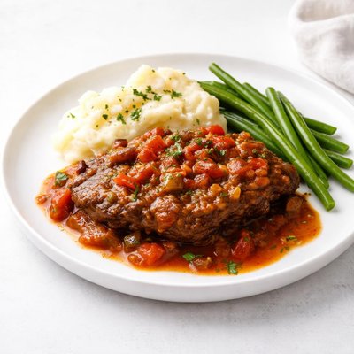 Image of Swiss Steak from So Fat Low Fat No Fat Cookbook