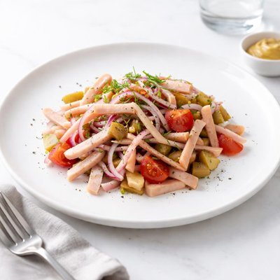 Image of Swiss Wurstsalat Sausage Salad