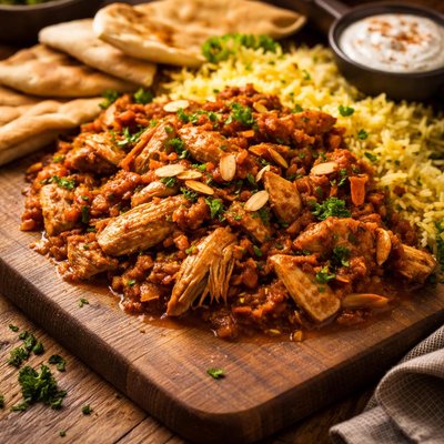 Image of Syrian Spice Delight Crockpot Chicken