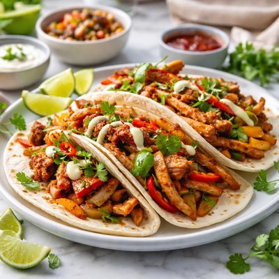 Image of Szechuan Chicken Fajitas