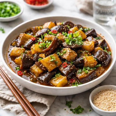 Image of Szechuan Eggplant and Squash