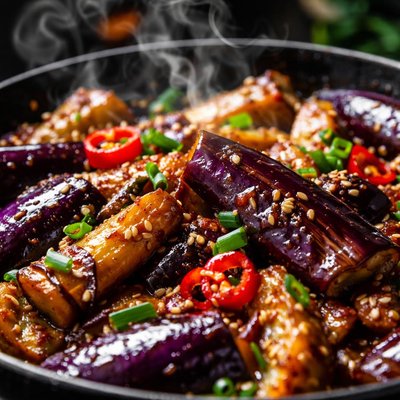 Image of Szechuan Eggplants