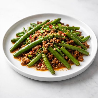 Image of Szechuan Green Beans with Ground Pork