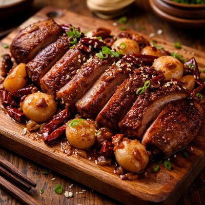 Image of Szechuan Lychee Smoked Duck