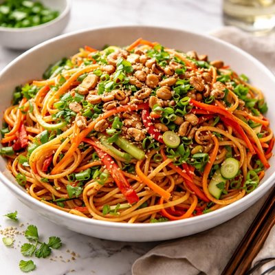 Image of Szechuan Peanut Noodle Salad