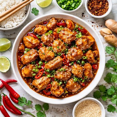 Image of Szechuan Sesame Chicken