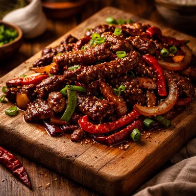 Image of Szechuan Stir Fried Beef
