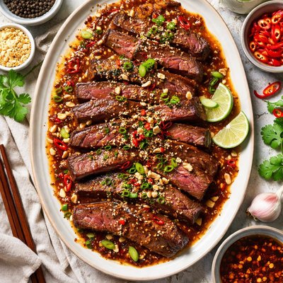 Image of Szechuan Style Venison Steak