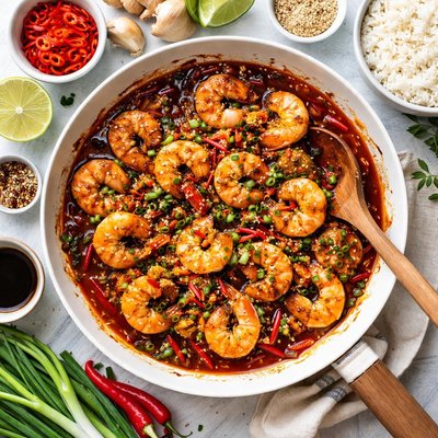 Image of Szechwan Shrimp Chili Shrimp